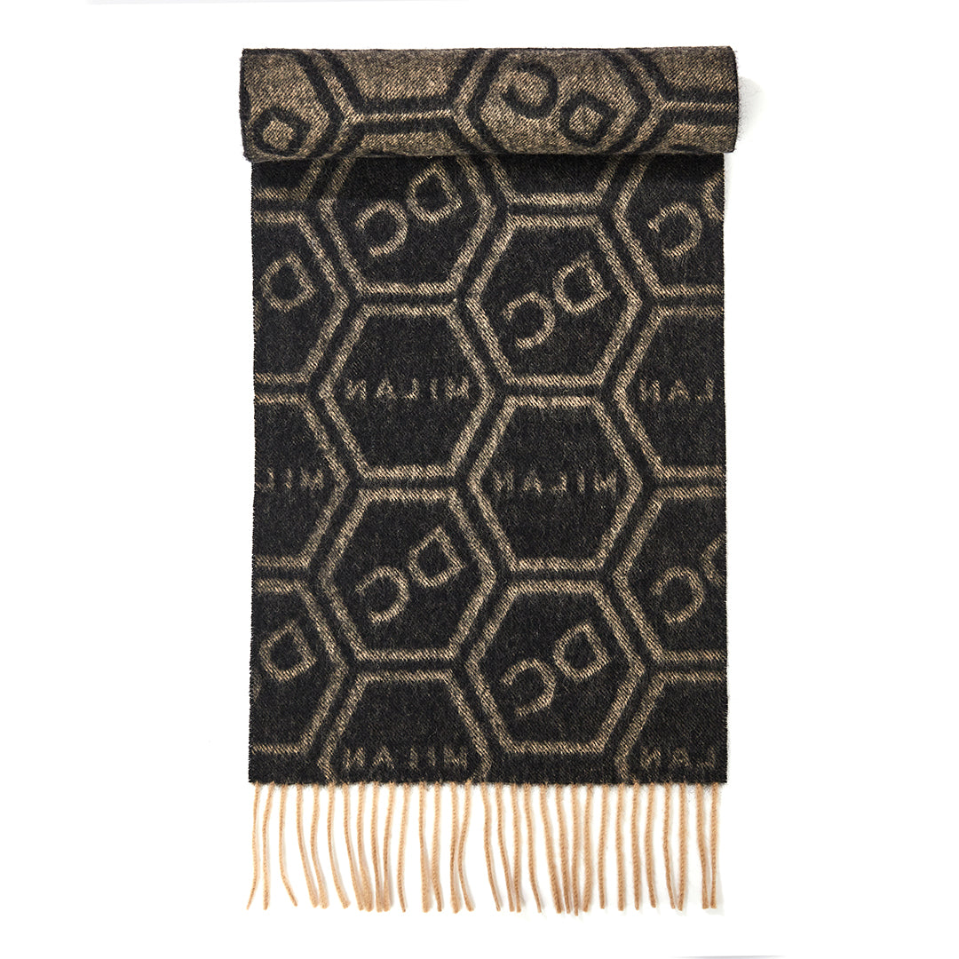 Scarf Exclusive Iconic Design 100% Pure Wool