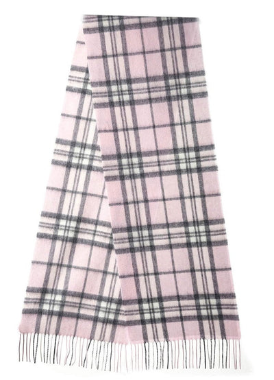 Scarf 100% Pure Lambswool Scottish Design Pink